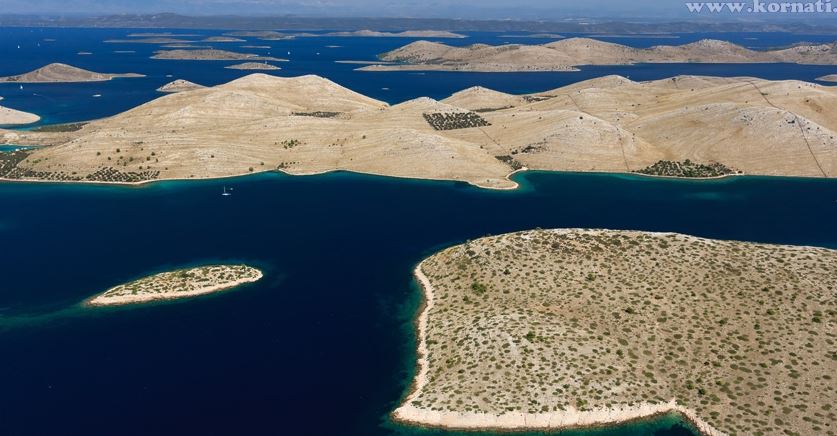 kornati nationalpark Ansicht