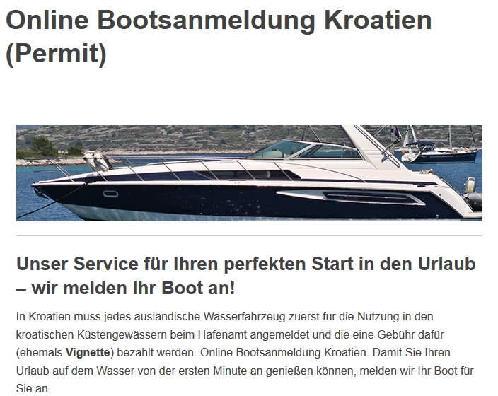 Online Bootsanmeldung | SAILPROFESSIONALS Bootfahren