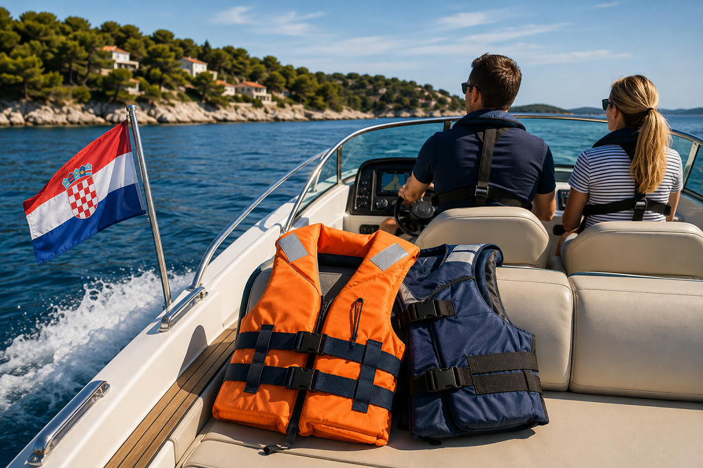 Rettungswestenpflicht kroatien sportboote