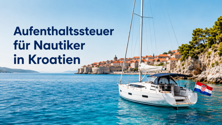 kurtaxe aufenthaltssteuer für boote nautker yachten kroatien